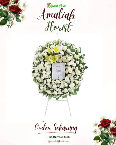 Krans Bunga Duka Sindangherang